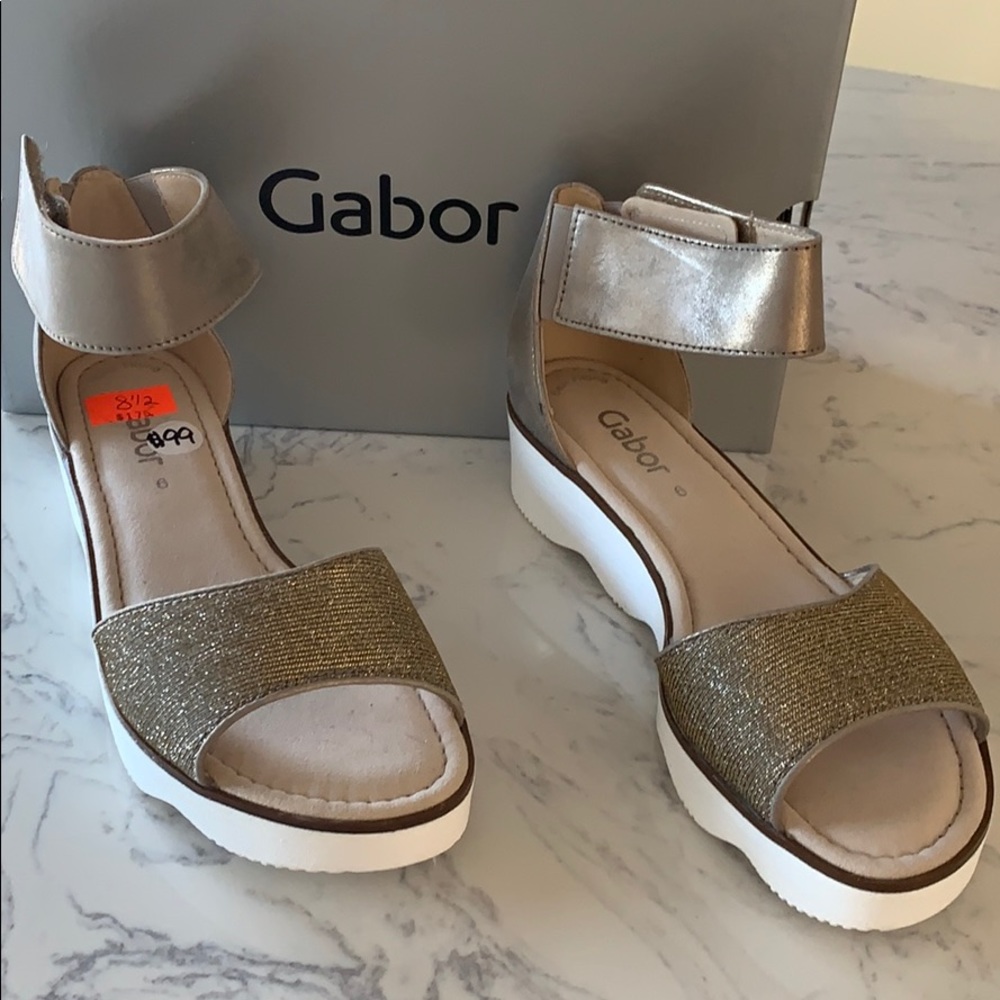 Gabor Ankle Strap Sandal size 9